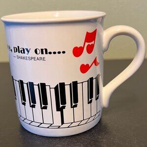 HALLMARK Shakespeare Quote Mug “ If Music Be the Food of Love, Play On…”